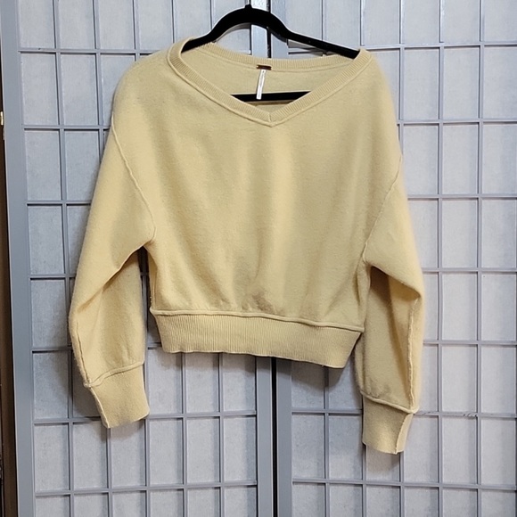 Free People Cashmere Sweater Love Like This - Picture 3 of 5